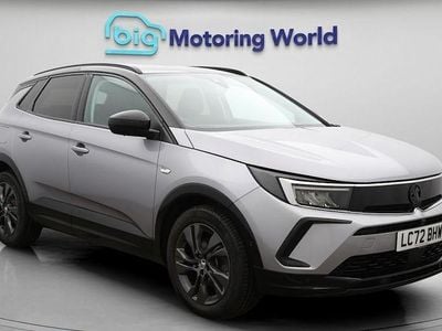 Used Vauxhall Grandland X GS Line 131 HP (96 kW) 2022 Grey SUV