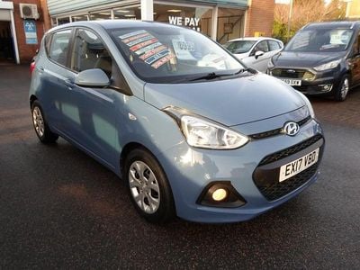 Used Hyundai i10 SE 87 HP (63 kW) 2017 Blue Hatchback