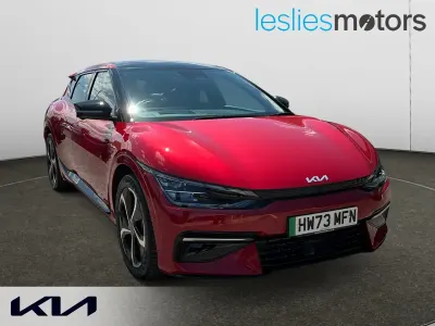 Second-hand Kia EV6 GT-Line S 166 kW (226 CP) 2023 Roșu SUV
