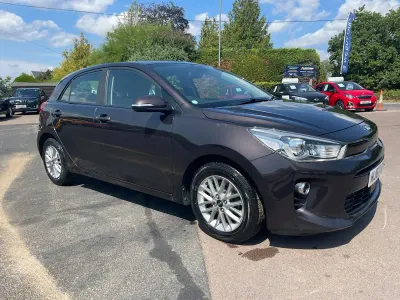 Used Kia Rio 2017 Brown Hatchback