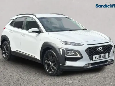 Used Hyundai Kona Premium 120 HP (88 kW) 2018 White SUV