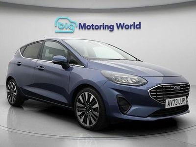 Used Ford Fiesta Titanium X 123 HP (90 kW) 2023 Blue Hatchback