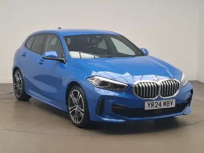 Used BMW 118 M Sport 136 HP (100 kW) 2024 Blue Hatchback