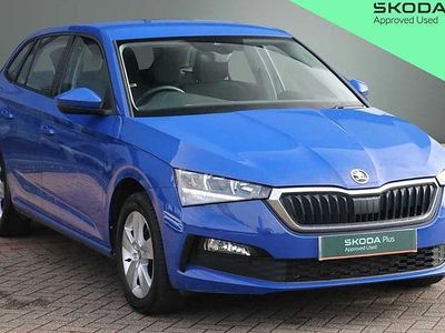 Gebraucht Skoda Scala SE 110 PS (80 kW) 2023 Blau Kleinwagen