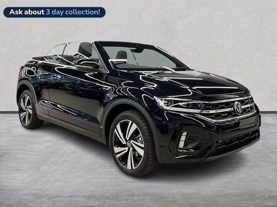 New VW T-Roc Cabriolet R-line 150 HP (110 kW) 2026 Black Cabriolet