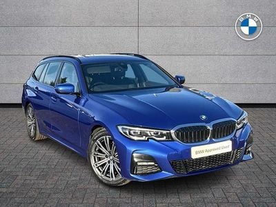 Blue Used 2021 BMW 320 M Sport Estate | £22,990 (Fair price)