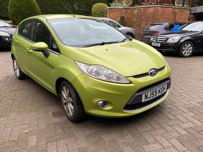 Używany Ford Fiesta Zetec 82 KM (60 kW) 2009 Zielony Hatchback