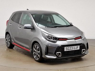 Used Kia Picanto GT-Line S 66 HP (48 kW) 2023 Grey Hatchback