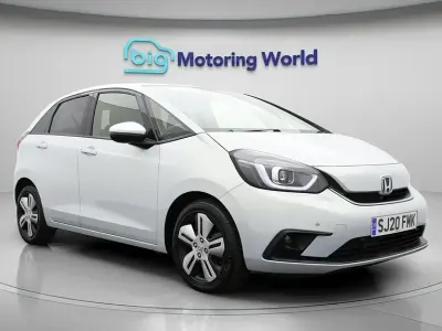 Second-hand Honda Jazz Hybrid 107 CP (78 kW) 2020 Alb Hatchback