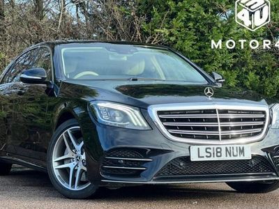 Black Used 2018 Mercedes S500L AMG line Sedan | £24,990