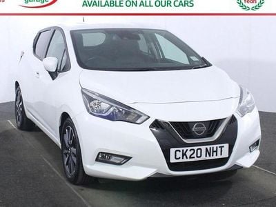 Used Nissan Micra S 101 HP (74 kW) 2020 White Hatchback