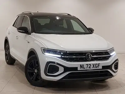 Used VW T-Roc R-line 150 HP (110 kW) 2022 White SUV