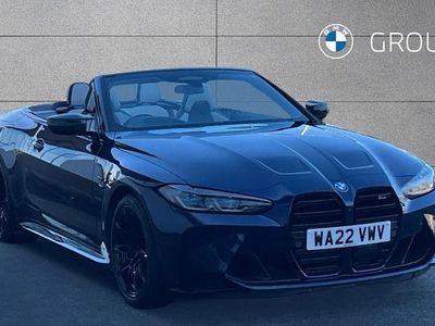Used BMW M4 Competition Edition 503 HP (369 kW) 2022 Blue Cabriolet