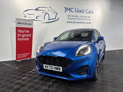 Used Ford Puma ST-Line X 125 HP (91 kW) 2020 Blue SUV