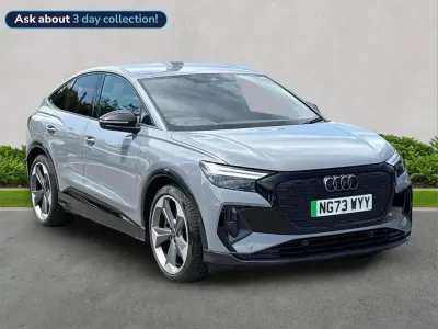 Used Audi Q4 e-tron Black Edition 210 kW (286 HP) 2024 Grey SUV