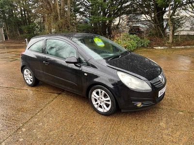 Black Used 2007 Vauxhall Corsa Hatchback | £1,995 (Fair price)