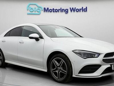 White Used 2022 Mercedes CLA250e AMG line Sedan | £22,800 (Fair price)