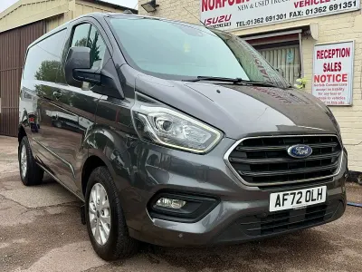 Used Ford Transit Custom Limited 130 HP (95 kW) 2022 Grey Van