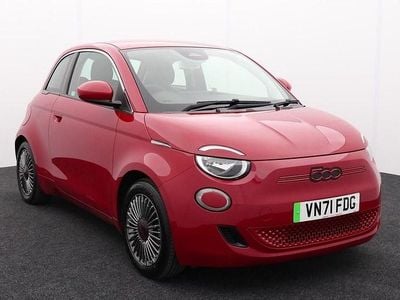 Used Fiat 500e Red 86 kW (118 HP) 2021 Red Hatchback
