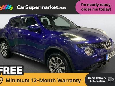 Used Nissan Juke Tekna 113 HP (83 kW) 2019 Blue SUV