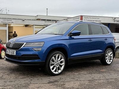 Blue Used 2020 Skoda Karoq SE L SUV | £14,499 (Fair price)