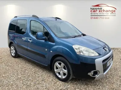 Used Peugeot Partner Tepee Outdoor 112 HP (82 kW) 2011 Blue MPV