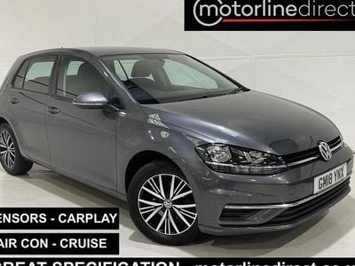 Used VW Golf VII SE 110 HP (80 kW) 2018 Grey Hatchback