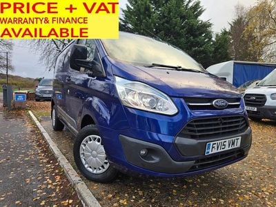 Blue Used 2015 Ford Transit Custom Trend Van | £5,990 (Good price)