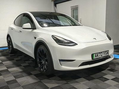 Used Tesla Model Y Long Range AWD 378 kW (514 HP) 2022 White SUV