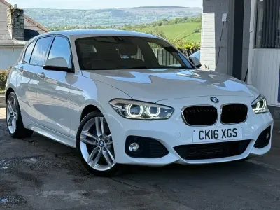 Używany BMW 118 M Sport 136 KM (100 kW) 2016 Biały Hatchback