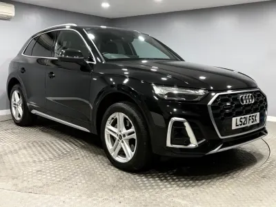 Second-hand Audi Q5 S-Line 204 CP (150 kW) 2021 Negru SUV