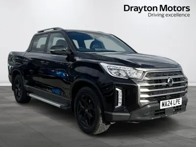 Used KGM Musso 202 HP (148 kW) 2024 Black Pickup