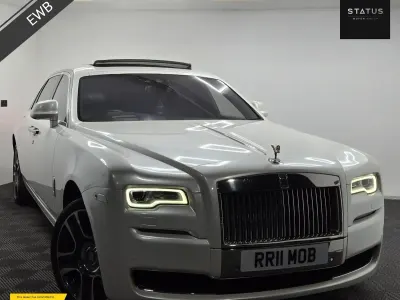 Used Rolls Royce Ghost 571 HP (419 kW) 2016 Black Sedan