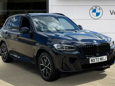 Begagnad BMW X3 M Sport 181 HK (133 kW) 2022 Svart SUV