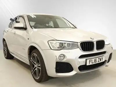 Used BMW X4 M Sport 190 HP (139 kW) 2016 Silver SUV