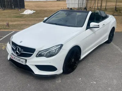 Used Mercedes E350 AMG line 2016 White Cabriolet