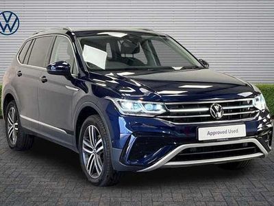 Used VW Tiguan Allspace R-line 150 HP (110 kW) 2023 Blue SUV