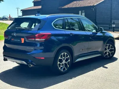 Used BMW X1 xLine 192 HP (141 kW) 2019 Blue SUV