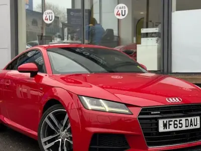 Used Audi TT S-Line 230 HP (169 kW) 2015 Red Coupe