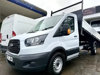 Begagnad Ford Transit 130 HK (95 kW) 2019 Vit Cab