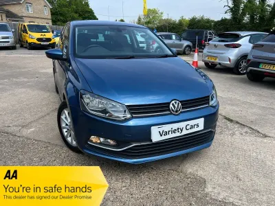 Used VW Polo Match 2016 Blue Hatchback