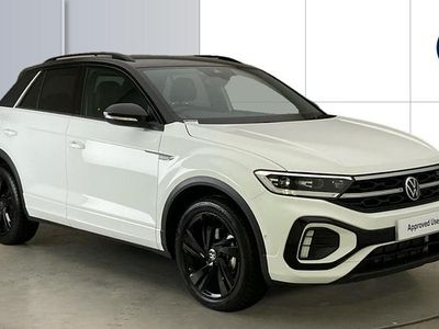 White Used 2025 VW T-Roc Black Edition SUV | £26,573 (A bit pricey)