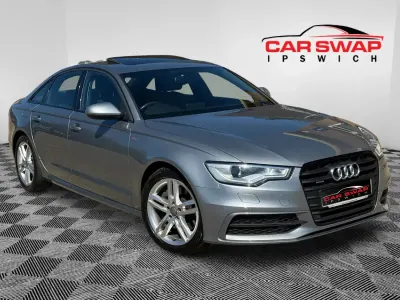 Usado Audi A6 S-Line 245 HP (180 kW) 2013 Cinzento Sedan
