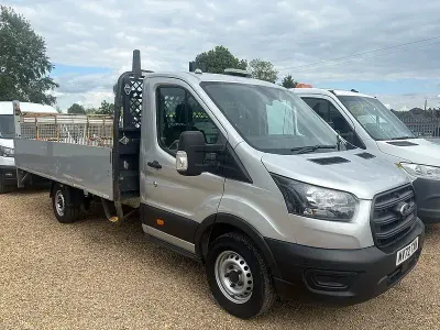 Begagnad Ford Transit 130 HK (95 kW) 2022 Silver Cab