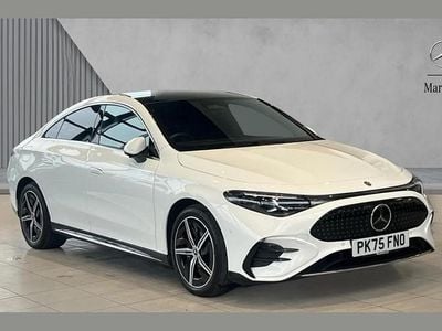 White Used 2025 Mercedes CLA 250+ AMG line Sedan | £39,980