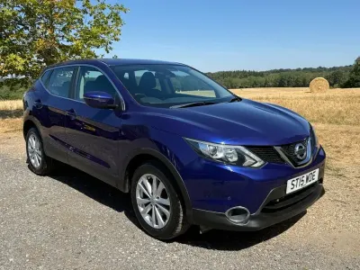 Used Nissan Qashqai Acenta 115 HP (84 kW) 2015 Blue SUV