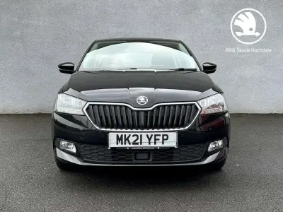 Used Skoda Fabia Colour Edition 94 HP (69 kW) 2021 Crystal black metallic Hatchback