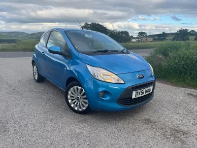 Used Ford Ka Zetec 69 HP (50 kW) 2011 Blue Hatchback