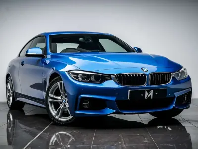 Used BMW 420 M Sport 190 HP (139 kW) 2017 Blue Coupe