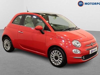 Used Fiat 500 Lounge 69 HP (50 kW) 2018 Pink Hatchback